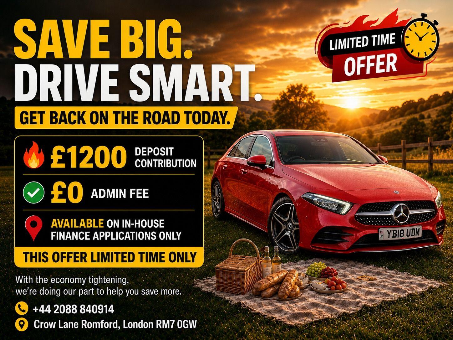 1.3 A200 AMG Line (Executive) Hatchback 5dr Petrol 7G-DCT Euro 6 (s/s) (163 ps)